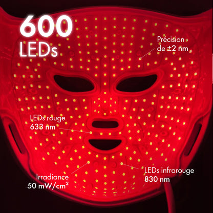Masque LED Visage YRENNA