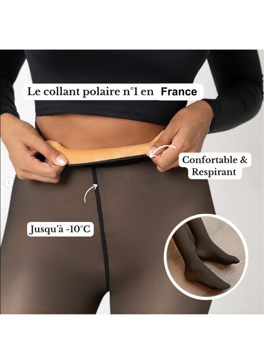 Collant Polaire Premium YRENNA — Chaleur & Durabilité
