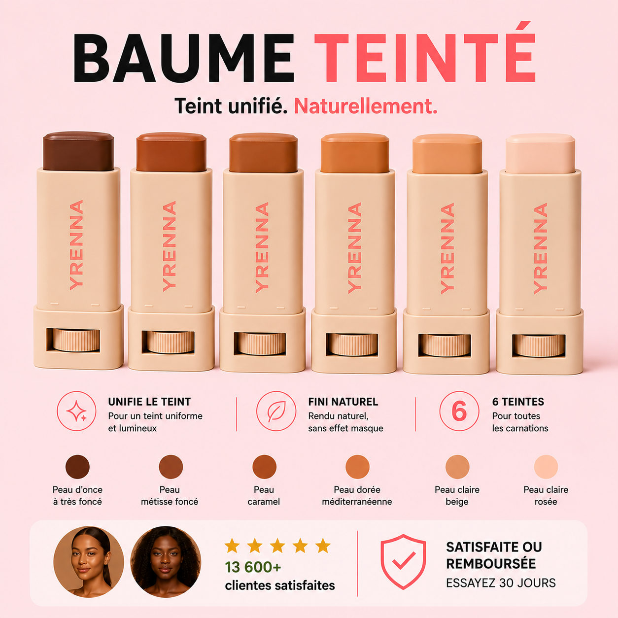 Baume Teinté YRENNA