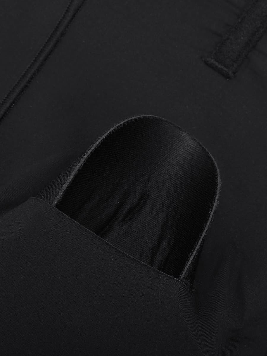 Gaine avec fermeture latérale zippée