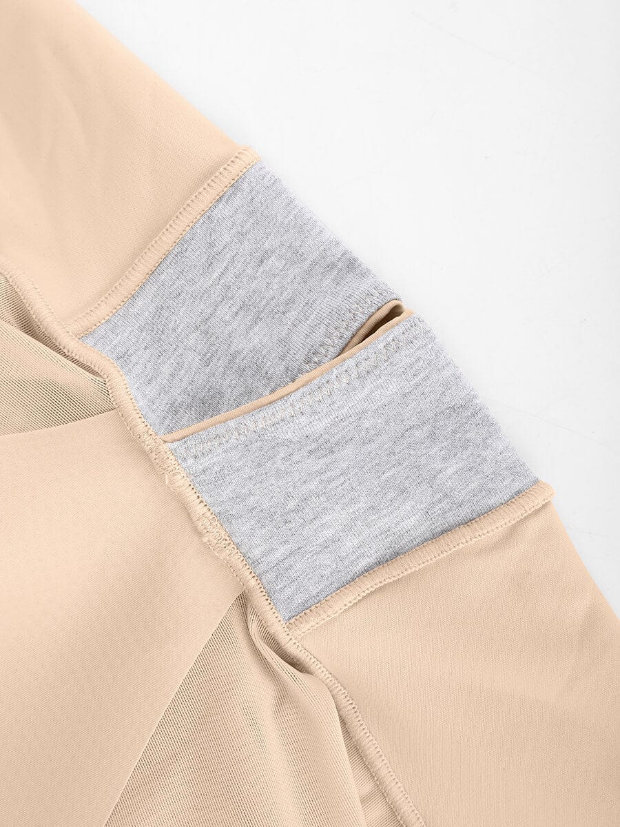 Gaine avec fermeture latérale zippée