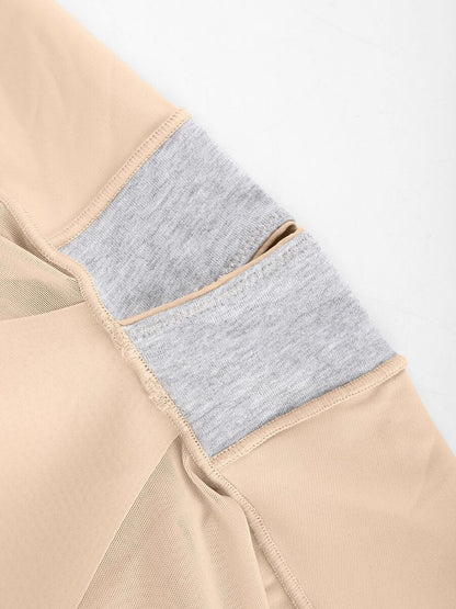 Gaine avec fermeture latérale zippée