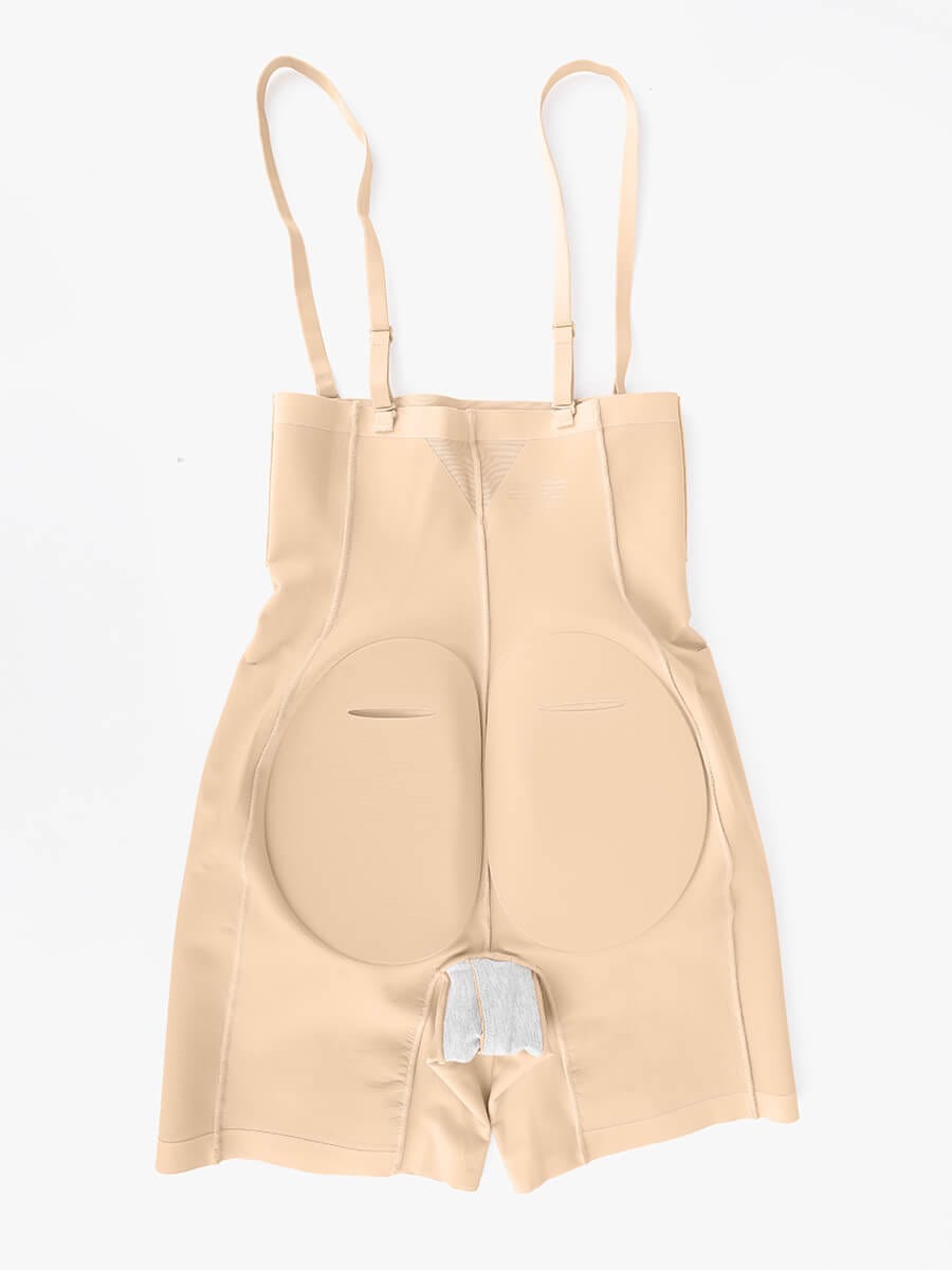 Gaine avec fermeture latérale zippée