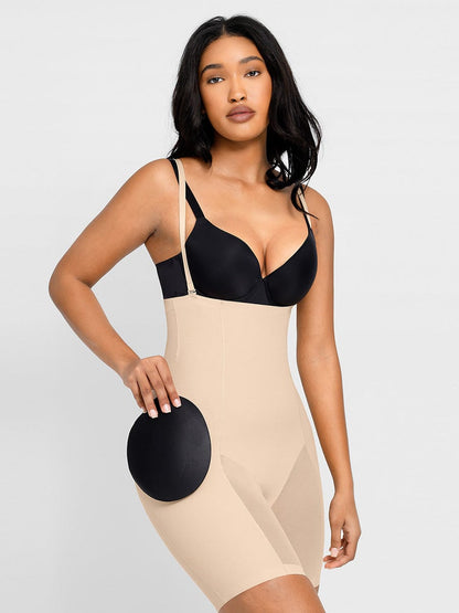 Gaine avec fermeture latérale zippée