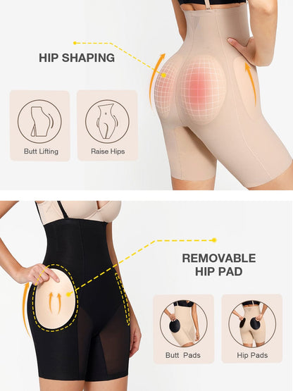 Gaine avec fermeture latérale zippée