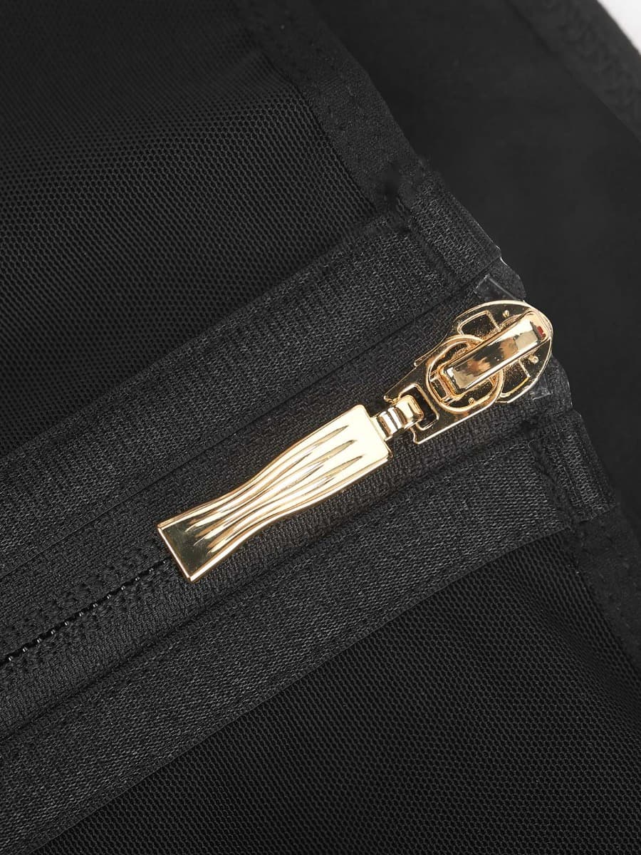 Gaine Ceinture latex gainante taille et ventre